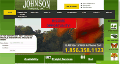 Desktop Screenshot of johnsonfarmsinc.com